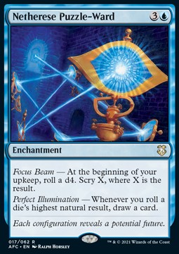 Netherese Puzzle-Ward - Commander: Adventures in the Forgotten Realms (Rare) [AFC-17] Hover Image