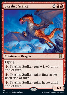 Skyship Stalker - Commander: Adventures in the Forgotten Realms (Rare) [AFC-141] Main image