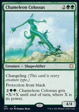 Chameleon Colossus - Commander: Adventures in the Forgotten Realms (Rare) [AFC-153] Image principale du produit