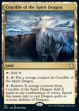 Crucible of the Spirit Dragon - Commander: Adventures in the Forgotten Realms (Rare) [AFC-231] Main image