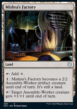 Mishra's Factory - Commander: Adventures in the Forgotten Realms (Uncommon) [AFC-248] Main image
