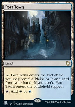 Port Town - Commander: Adventures in the Forgotten Realms (Rare) [AFC-255]