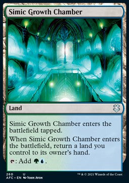 Simic Growth Chamber - Commander: Adventures in the Forgotten Realms (Uncommon) [AFC-260] Main image