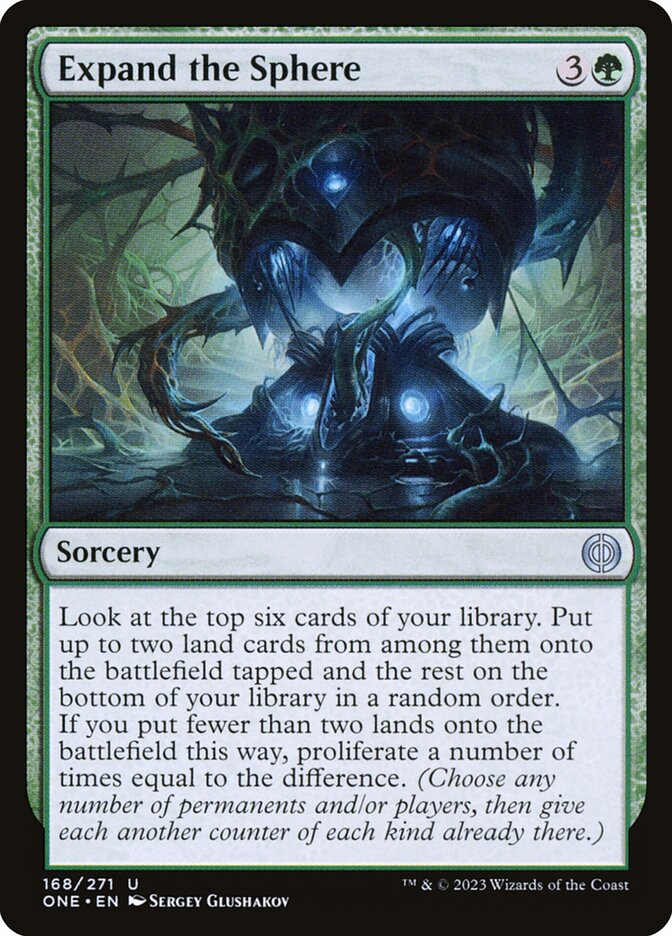 Expand the Sphere - Phyrexia: All Will Be One (Uncommon) [ONE-168]