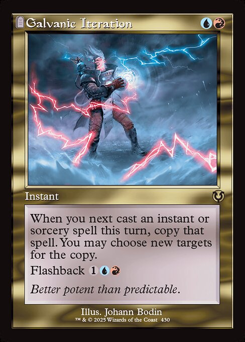 Galvanic Iteration – Innistrad Remastered (INR-430) Magic: The Gathering card | LC-REM-20260804-15339565580620-572e5519-86df-4fba-951a-3c0616d20838