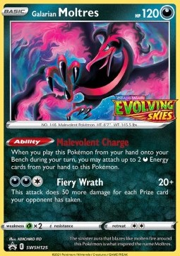 Galarian Moltres - SWSH Black Star Promos (Promo) [SWSH-125] Image principale du produit