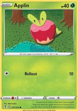 Applin - Evolving Skies (Common) [EVS-017] Hover Image