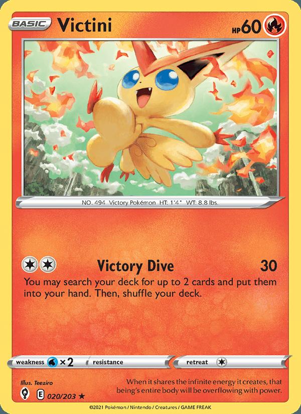 Victini - Evolving Skies (Holo Rare) [EVS-020] Hoofdafbeelding