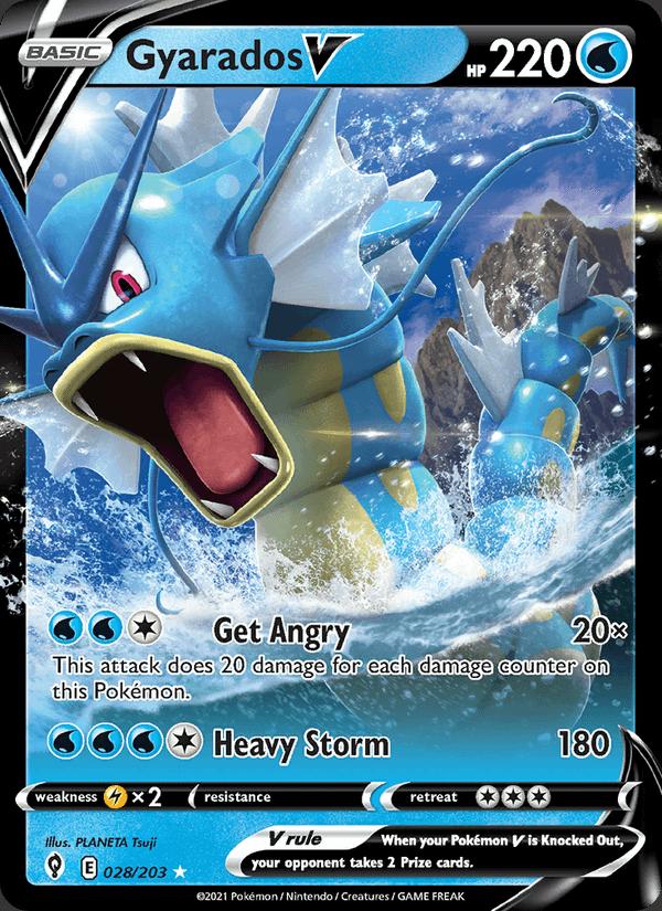 Gyarados V - Evolving Skies (Ultra Rare) [EVS-028] Hauptbild