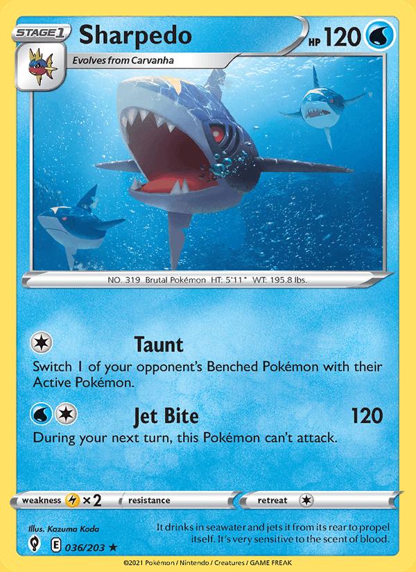 Sharpedo - Evolving Skies (Rare) [EVS-036] Main image