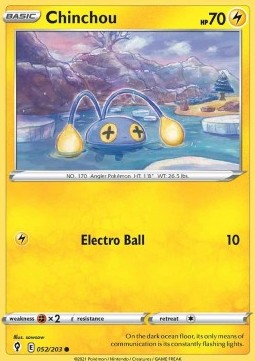 Chinchou - Evolving Skies (Common) [EVS-052] Main image