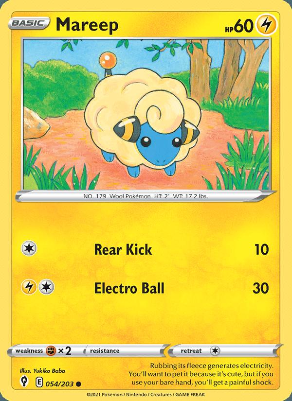 Mareep - Evolving Skies (Common) [EVS-054] Immagine principale del prodotto