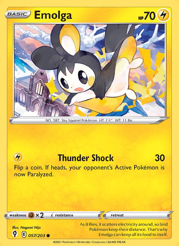 Emolga - Evolving Skies (Common) [EVS-057] Hoofdafbeelding