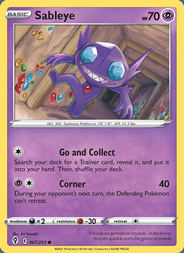 Sableye - Evolving Skies (Common) [EVS-067] Main image