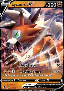 Lycanroc V - Evolving Skies (Ultra Rare) [EVS-091] Hauptbild