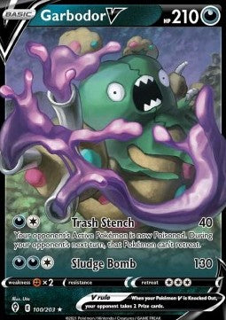 Garbodor V - Evolving Skies (Ultra Rare) [EVS-100] Immagine principale del prodotto