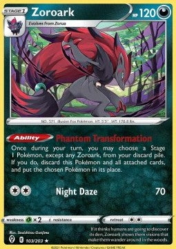 Zoroark - Evolving Skies (Holo Rare) [EVS-103] Hover Image