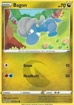 Bagon - Evolving Skies (Common) [EVS-107] Main image