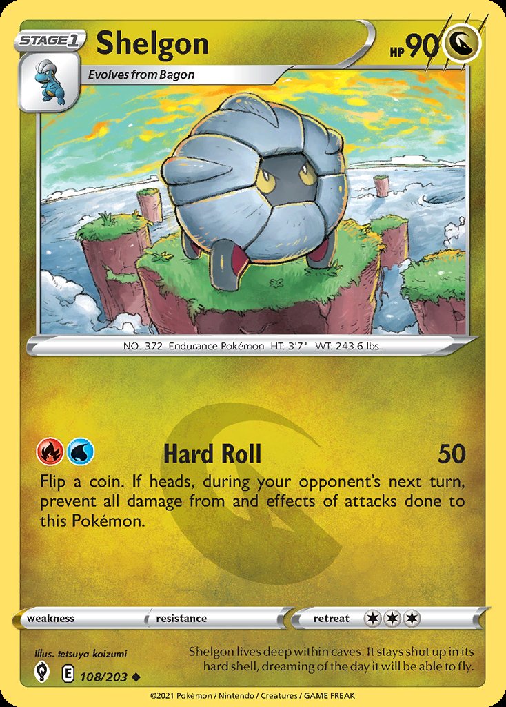 Shelgon - Evolving Skies (Uncommon) [EVS-108] Hoofdafbeelding