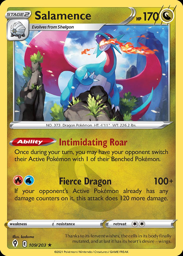 Salamence - Evolving Skies (Holo Rare) [EVS-109] Image principale du produit