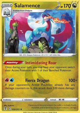 Salamence - Evolving Skies (Holo Rare) [EVS-109] Hover Image