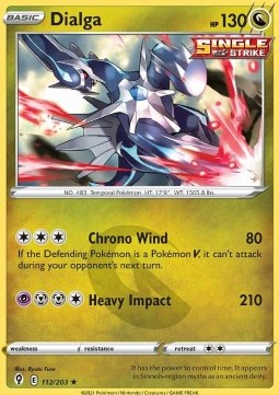 Dialga - Evolving Skies (Holo Rare) [EVS-112] Immagine principale del prodotto