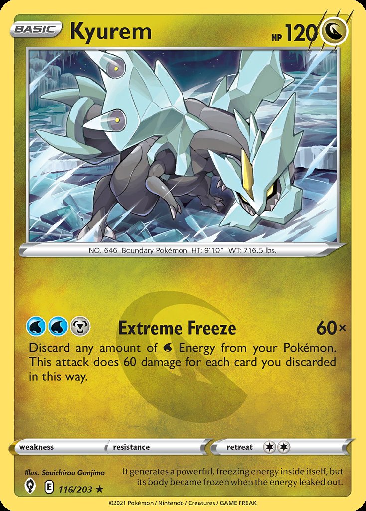 Kyurem - Evolving Skies (Holo Rare) [EVS-116] Hoofdafbeelding