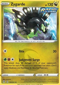 Zygarde - Evolving Skies (Holo Rare) [EVS-118] Hover Image