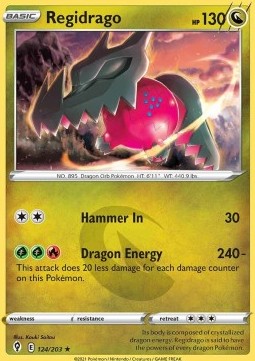 Regidrago - Evolving Skies (Holo Rare) [EVS-124] Hauptbild