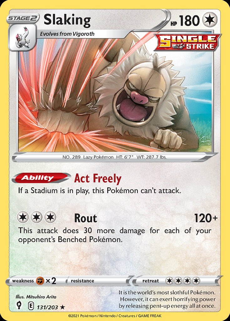 Slaking - Evolving Skies (Holo Rare) [EVS-131] Hoofdafbeelding