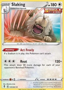 Slaking - Evolving Skies (Holo Rare) [EVS-131] Hover Image