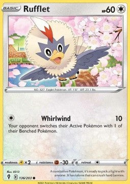 Rufflet - Evolving Skies (Common) [EVS-136] Immagine principale del prodotto