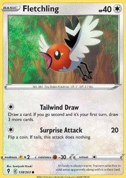 Fletchling - Evolving Skies (Common) [EVS-138] Imagen principal del producto