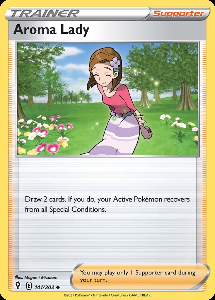 Aroma Lady - Evolving Skies (Uncommon) [EVS-141] Hoofdafbeelding