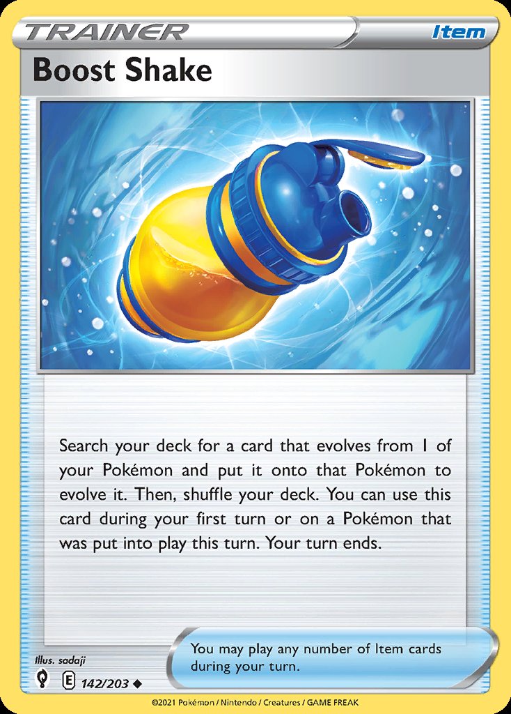 Boost Shake - Evolving Skies (Uncommon) [EVS-142] Hoofdafbeelding