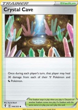 Crystal Cave - Evolving Skies (Uncommon) [EVS-144] Immagine principale del prodotto