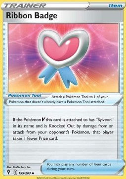 Ribbon Badge - Evolving Skies (Uncommon) [EVS-155] Hauptbild