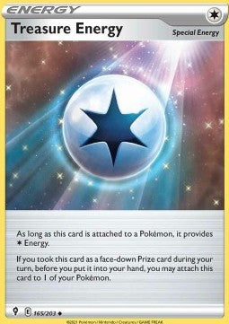 Treasure Energy - Evolving Skies (Uncommon) [EVS-165] Immagine principale del prodotto