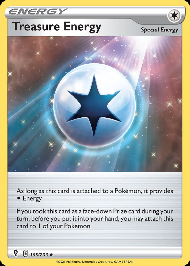 Treasure Energy - Evolving Skies (Uncommon) [EVS-165] Hoofdafbeelding