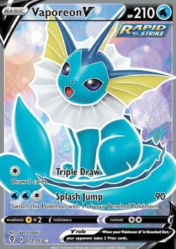 Vaporeon V - Evolving Skies (Ultra Rare) [EVS-172] Immagine principale del prodotto