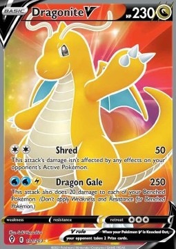 Dragonite V - Evolving Skies (Ultra Rare) [EVS-191] Imagen principal del producto