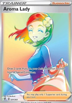 Aroma Lady - Evolving Skies (Secret Rare) [EVS-221] Main image