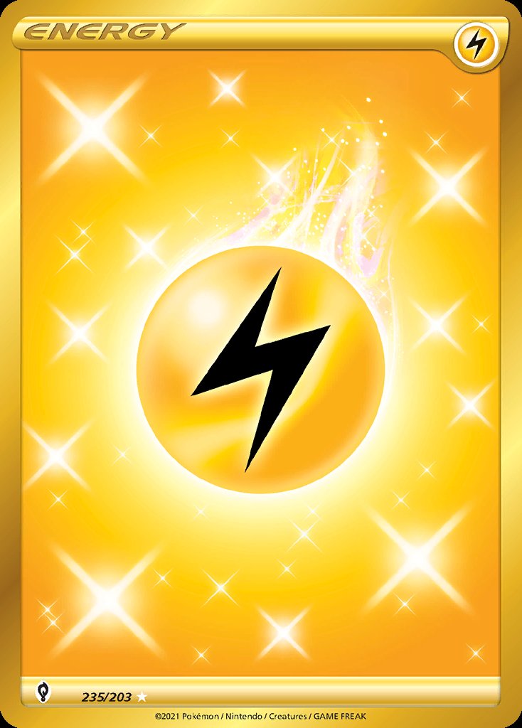 Lightning Energy - Evolving Skies (Secret Rare) [EVS-235] Image principale du produit