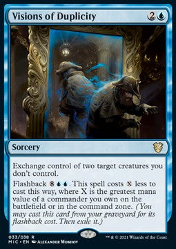 Visions of Duplicity (V.1) - Commander: Innistrad: Midnight Hunt (Rare) [MIC-33] Hauptbild