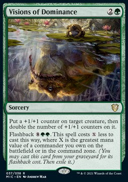 Visions of Dominance (V.1) - Commander: Innistrad: Midnight Hunt (Rare) [MIC-37] Hauptbild