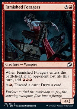 Famished Foragers - Innistrad: Midnight Hunt (Common) [MID-138] Hauptbild