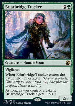 Briarbridge Tracker - Innistrad: Midnight Hunt (Rare) [MID-172] Imagen principal del producto