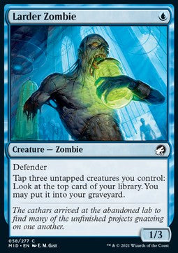 Larder Zombie - Innistrad: Midnight Hunt (Common) [MID-58] Hauptbild