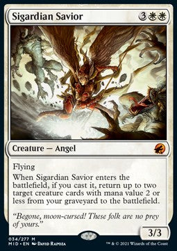 Sigardian Savior - Innistrad: Midnight Hunt (Mythic) [MID-34] Hauptbild