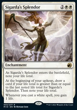 Sigarda's Splendor - Innistrad: Midnight Hunt (Rare) [MID-33] Hover Image